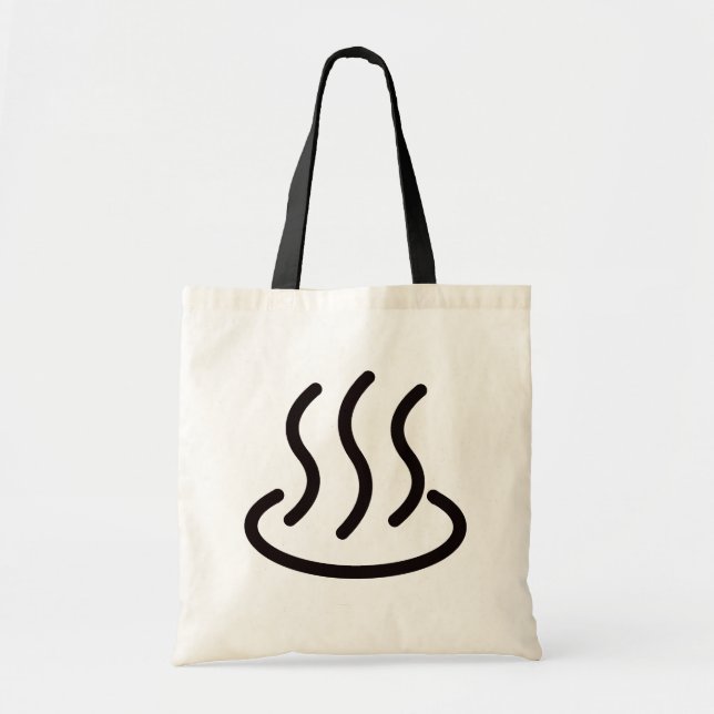 Hot Spring Mark 2 (Black) Tote Bag (Front)