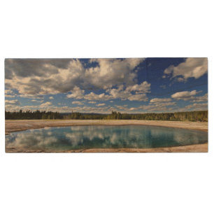 Hot Spring Wood USB Flash Drive