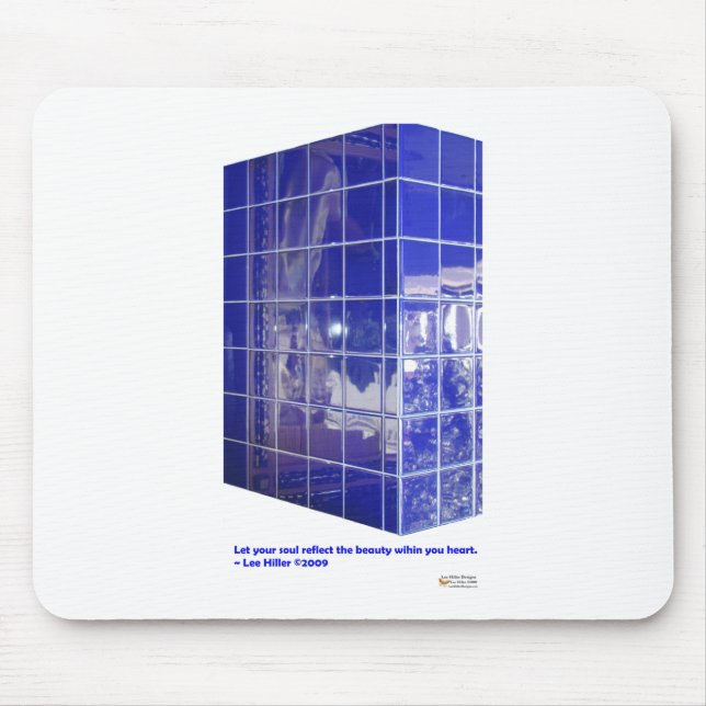 Hot Springs, AR BlueTile Reflection Gifts Apparel Mouse Pad (Front)