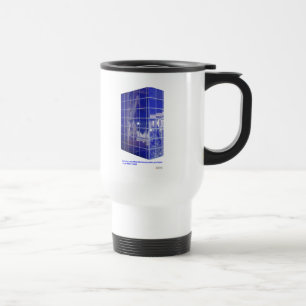 Hot Springs, AR BlueTile Reflection Gifts Apparel Travel Mug