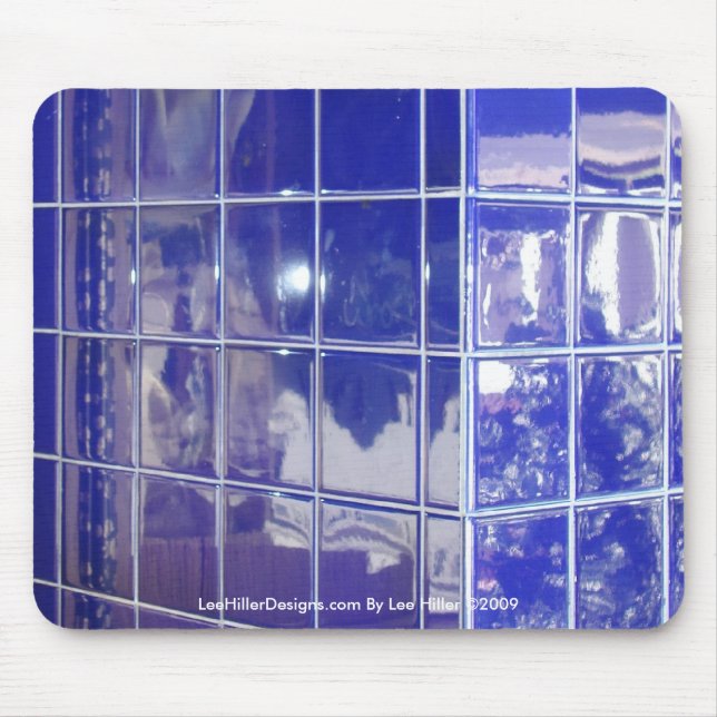 Hot Springs, AR BlueTile Reflection Mouse Pad (Front)