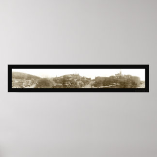 Hot Springs, AR Photo 1910 Poster