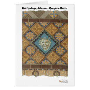Hot Springs, AR Quapaw Dome Tiles Gifts Apparel
