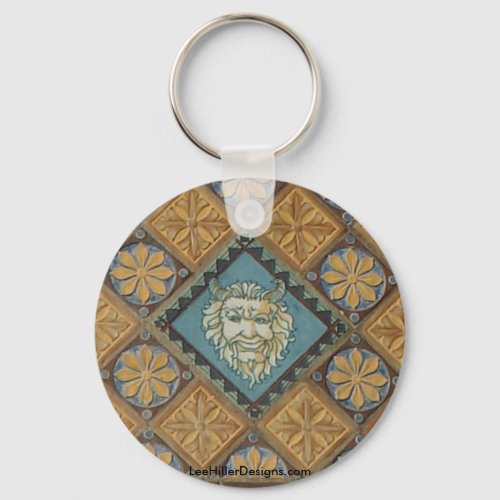 Hot Springs AR Quapaw Dome Tiles Gifts Apparel Keychain