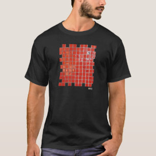 Hot Springs, AR Red Tiles Central Ave Gifts T-Shirt