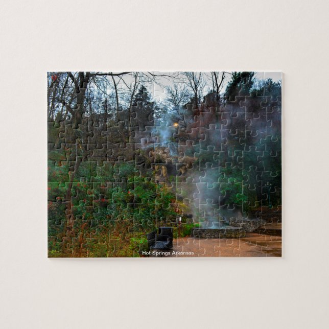 Hot Springs Arkansas Jigsaw Puzzle (Horizontal)