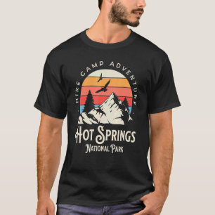 Hot Springs Arkansas Nature Hike Mountains Outdoor T-Shirt