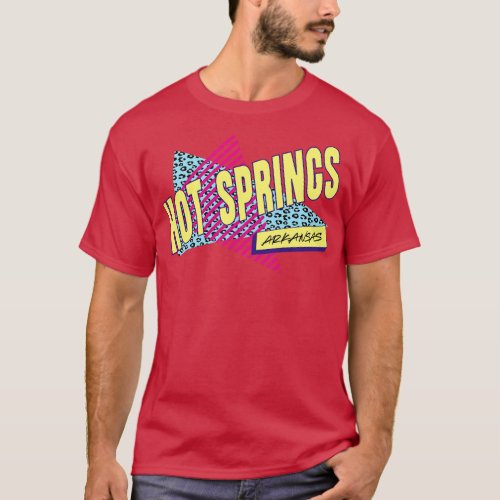 Hot Springs Arkansas Pride 90s Vintage Nineties Co T_Shirt