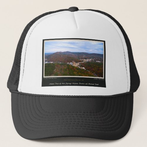 Hot Springs City and National Park Centennial Ed Trucker Hat