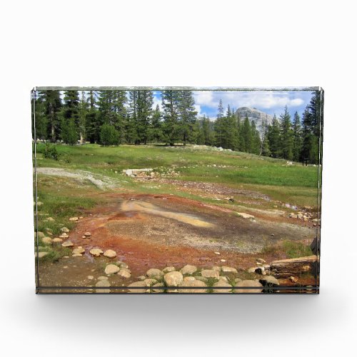 Hot Springs in Tuolumne Meadows Yosemite CA Photo Block