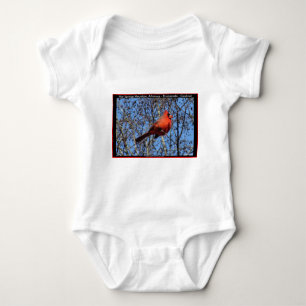 Hot Springs Mountain Promenade Cardinal Gifts Baby Bodysuit