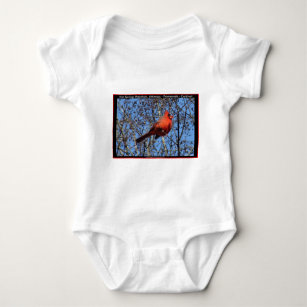 Hot Springs Mountain Promenade  Cardinal Gifts Baby Bodysuit