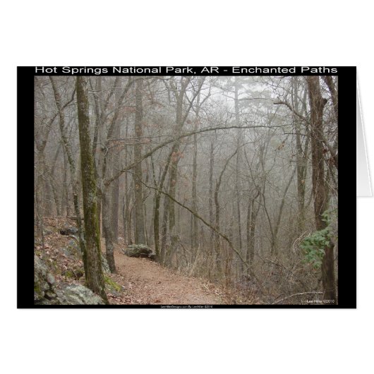 Hot Springs National Park, AR - Enchanted Paths (Front Horizontal)