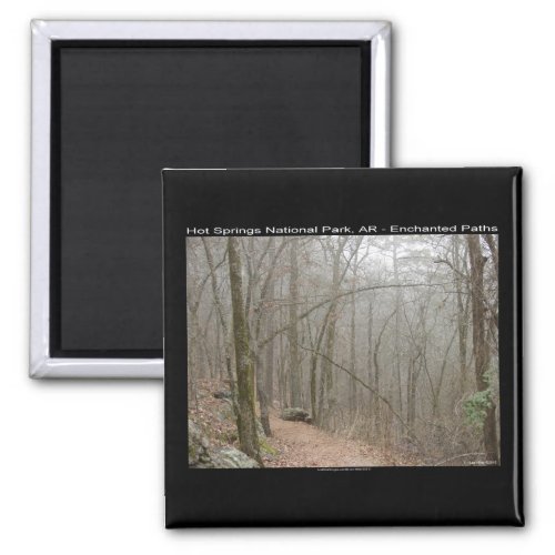 Hot Springs National Park AR _ Enchanted Paths Magnet