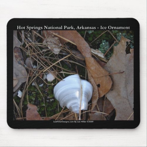 Hot Springs National Park AR _ Ice Ornament Gifts Mouse Pad