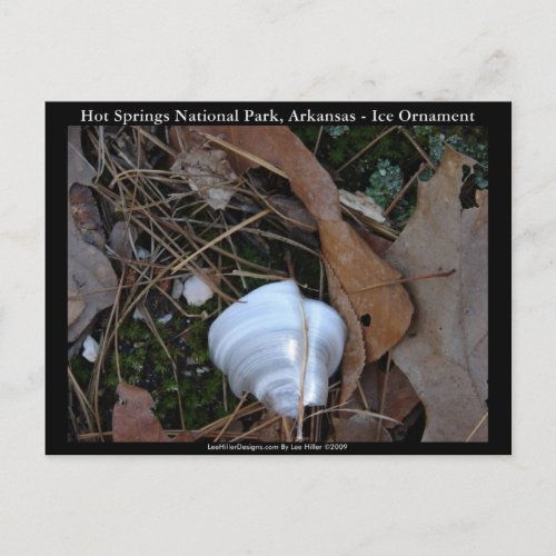 Hot Springs National Park AR _ Ice Ornament Gifts Postcard