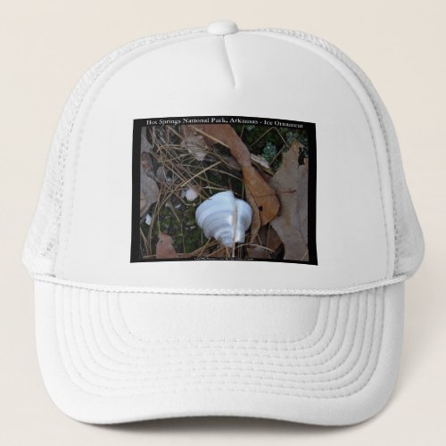 Hot Springs National Park AR _ Ice Ornament Gifts Trucker Hat