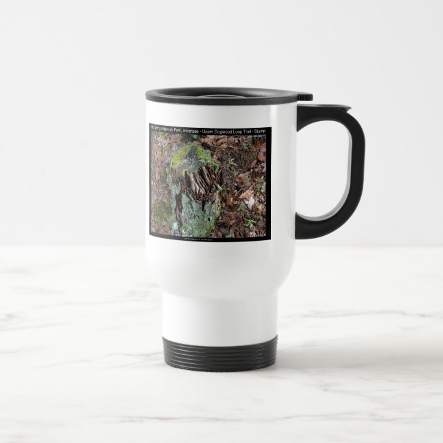 Hot Springs National Park, AR Upper Dogwood Loop Travel Mug (Right)