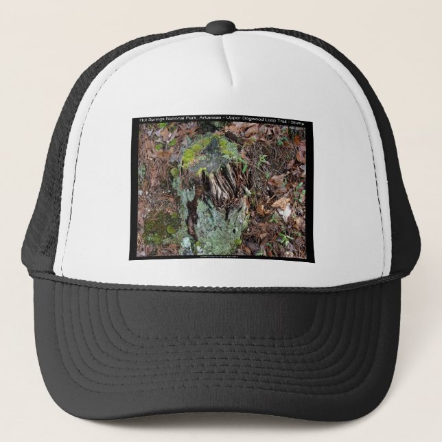 Hot Springs National Park, AR Upper Dogwood Loop Trucker Hat (Front)