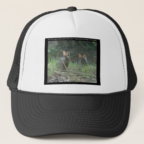 Hot Springs National Park AR  Wild Rabbits Gifts Trucker Hat