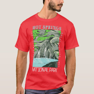 Hot Springs National Park Arkansas Distressed Vint T-Shirt
