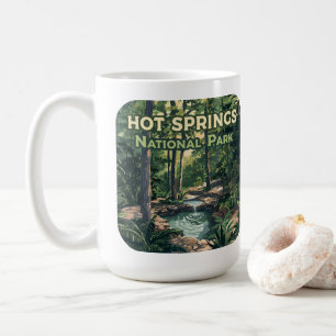 Hot Springs National Park Arkansas Retro Coffee Mug