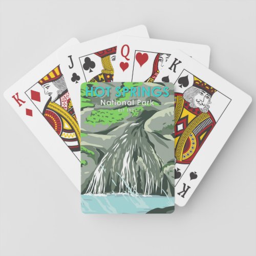 Hot Springs National Park Arkansas Vintage  Playing Cards