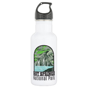 Hot Springs National Park Arkansas Vintage  Stainless Steel Water Bottle