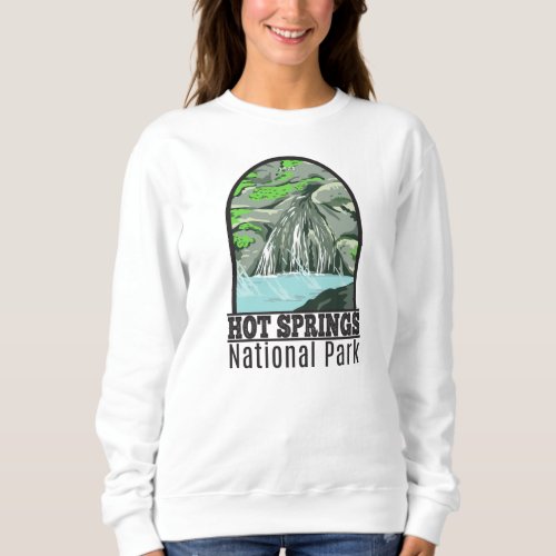 Hot Springs National Park Arkansas Vintage  Sweatshirt