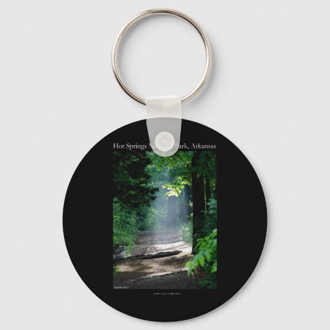 Hot Springs National Park Dead Chief Trail Gifts Keychain (Front)