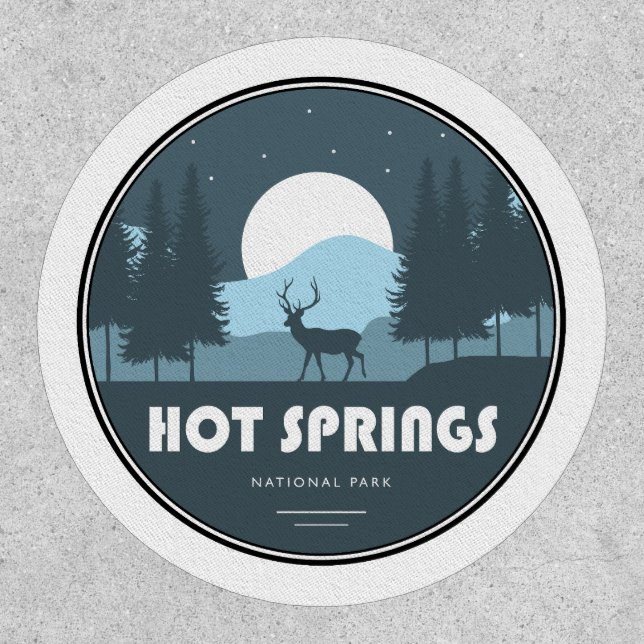Hot Springs National Park Deer Patch (Front)