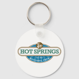 Hot Springs National Park Keychain