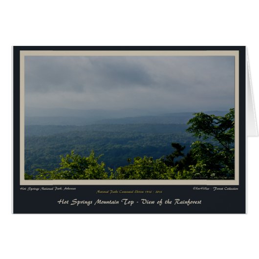 Hot Springs National Park Rainforest Centennial Ed (Front Horizontal)