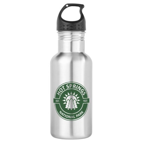 Hot Springs National Park Stainless Steel Water Bottle