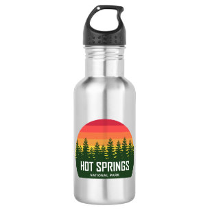 Hot Springs National Park Stainless Steel Water Bottle