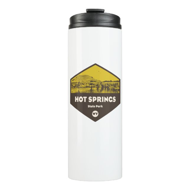 Hot Springs State Park Wyoming Thermal Tumbler (Front)