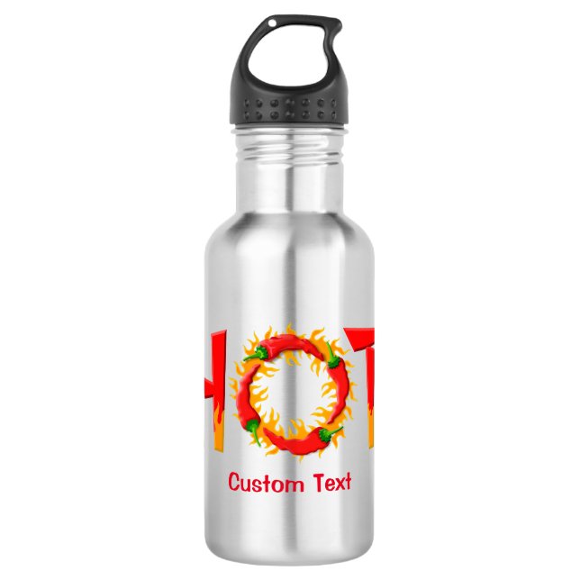 HOT STAINLESS STEEL WATER BOTTLE (Front)