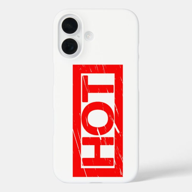 Hot Stamp Case-Mate iPhone Case (Back)