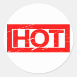 Hot Stamp Classic Round Sticker
