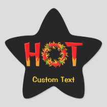 HOT STAR STICKER