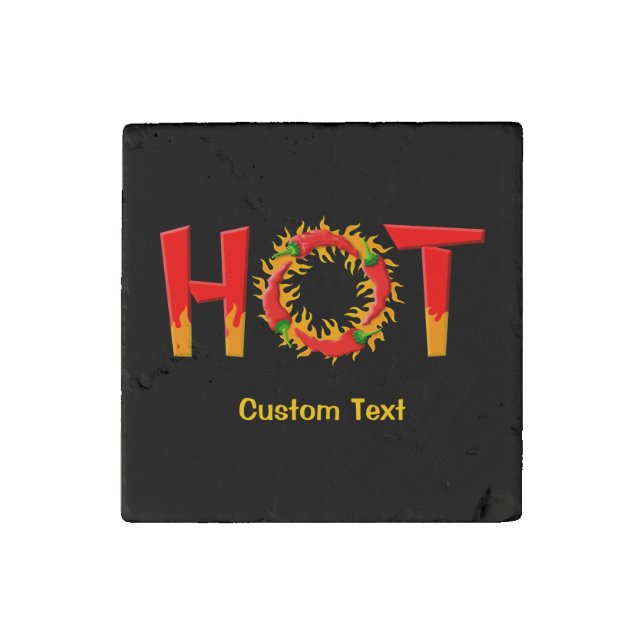 HOT STONE MAGNET (Front)