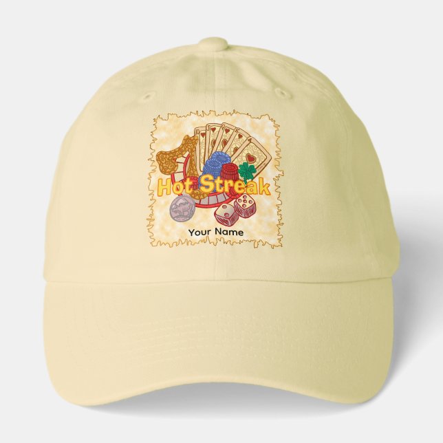 Hot Streak Poker Hat (Front)