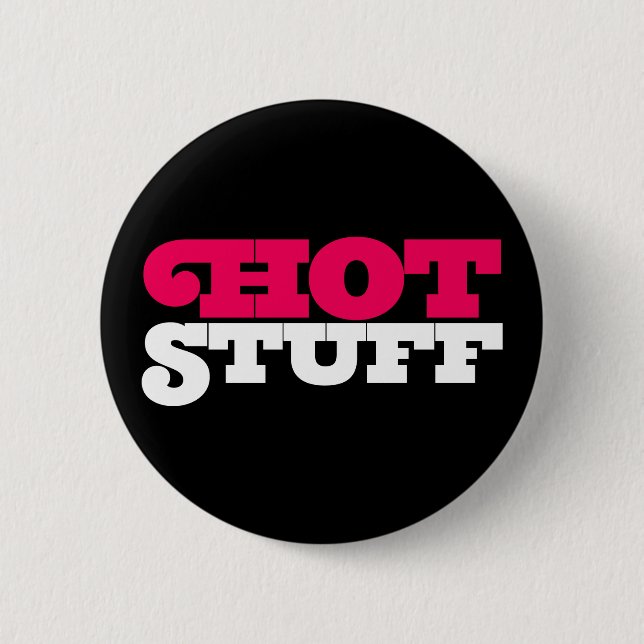 Hot Stuff. Button (Front)