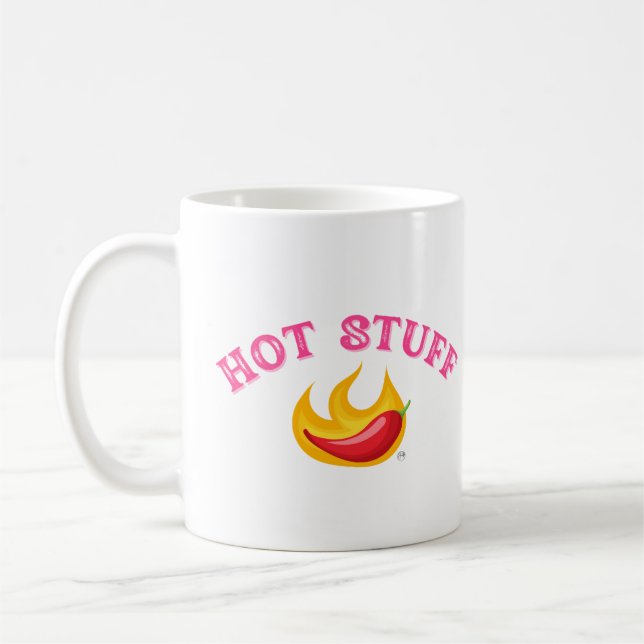 Hot Stuff Coffee Mug (Left)