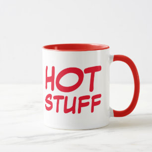 HOT STUFF COFFEE MUGS