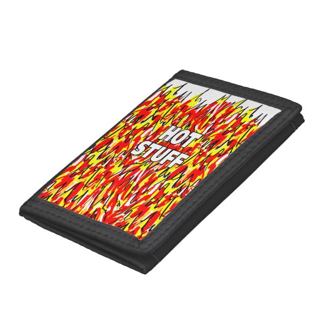 Hot Stuff Design Tri-fold Wallet (Bottom)