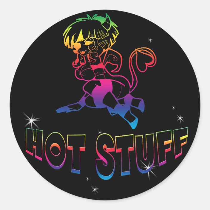 Hot Stuff Devil Sticker 