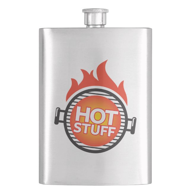 Hot Stuff Flask (Front)