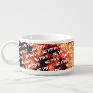 Hot Stuff Fun Fire Soup Mug Bowl