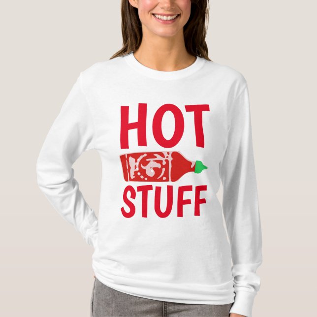 HOT STUFF Funny T-Shirts (Front)